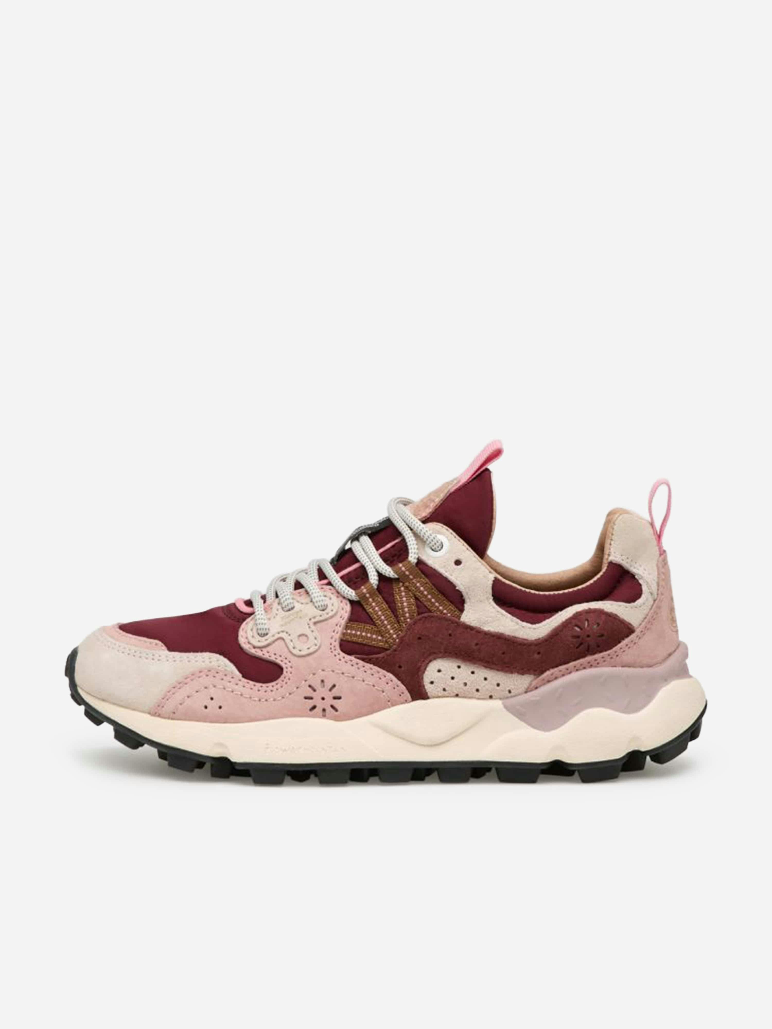Flower Mountain Girls Pink Yamano 3 Trainers In - Eu 35