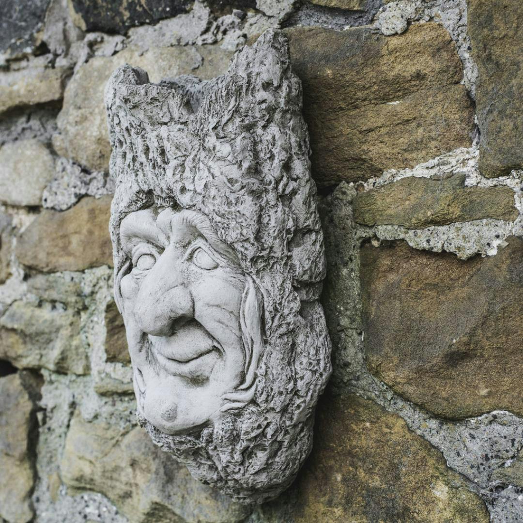 Osn Large 'Old Man Planter' Wall Plaque