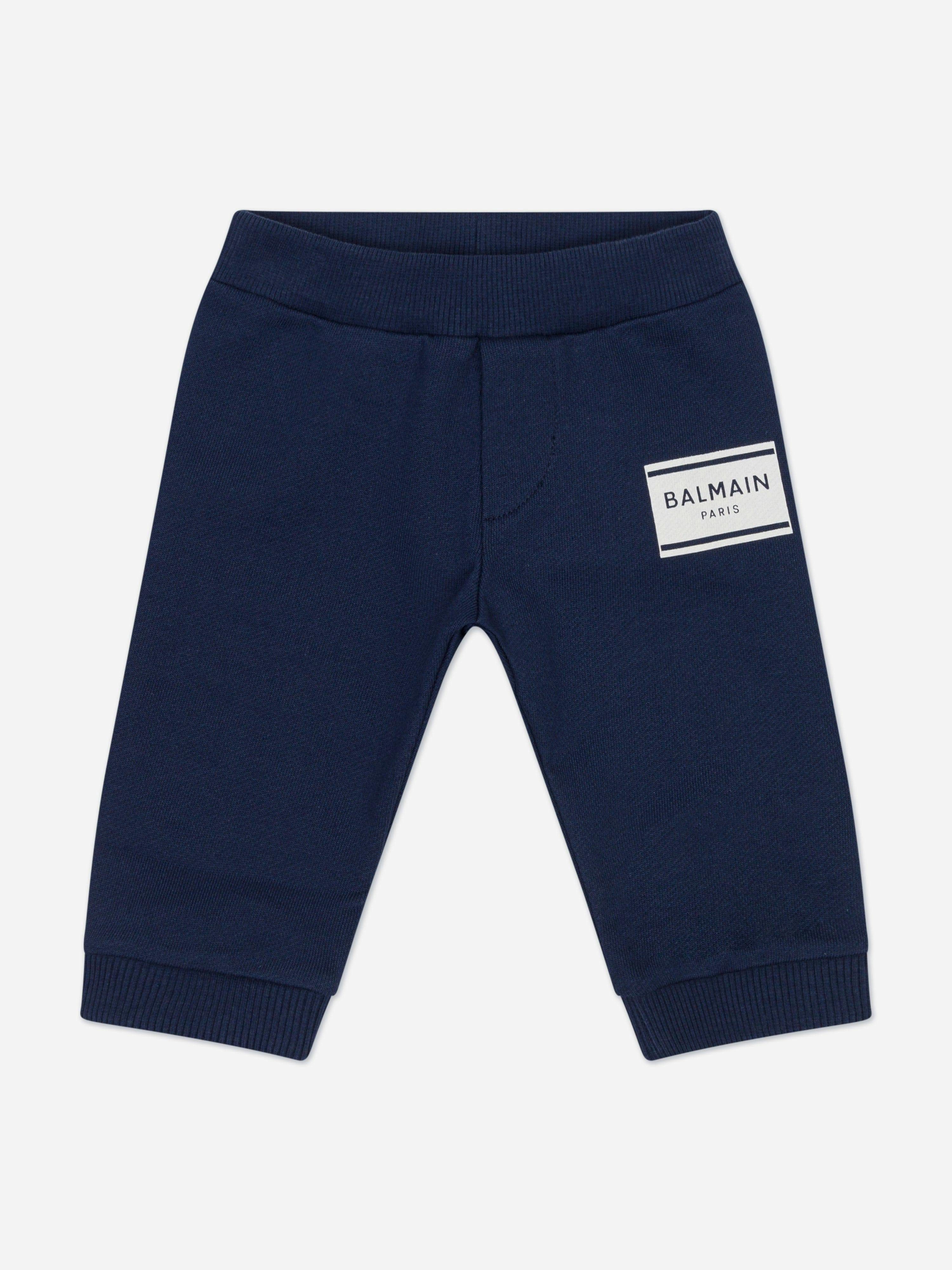 Balmain Men's Baby Boys Logo Joggers In Navy - Navy - 36 Mths