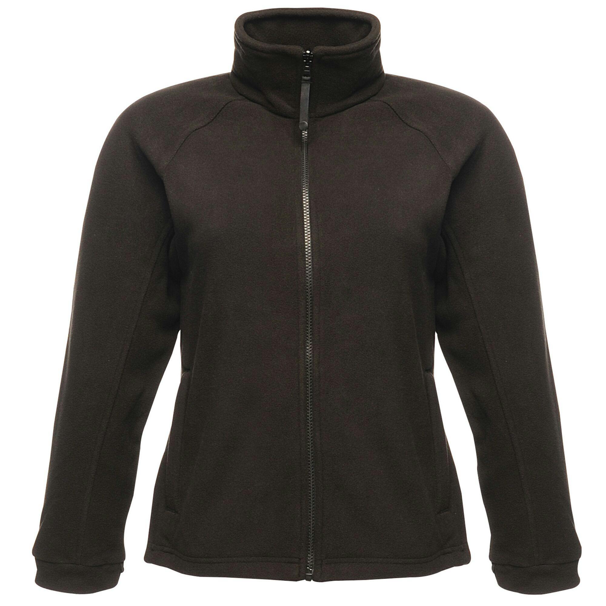 Regatta Thor III Women's Anti-Pill Fleece Jacket in Black, Size 6, Thermal Mid-Layer for Outdoor Activity - Image 3