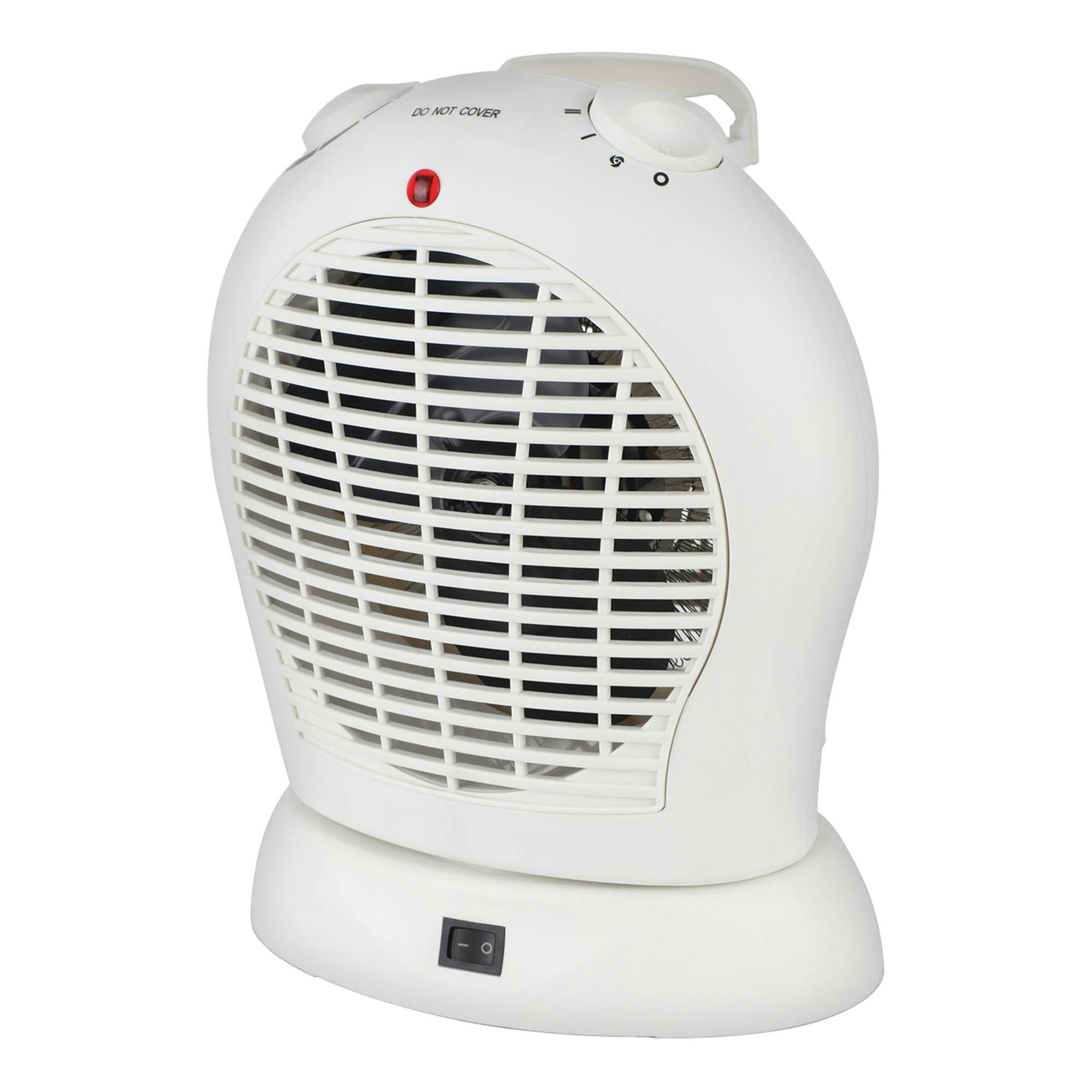 Igenix White Ighf03051w Oscillating Fan Heater, 2 Heat Settings, 2000W,