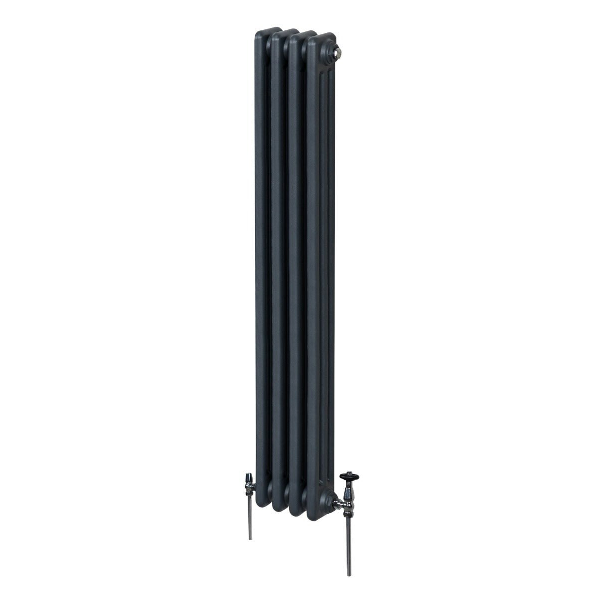 Monstershop Anthracite/Grey Traditional 3 Column Radiator - 1800 X 202Mm