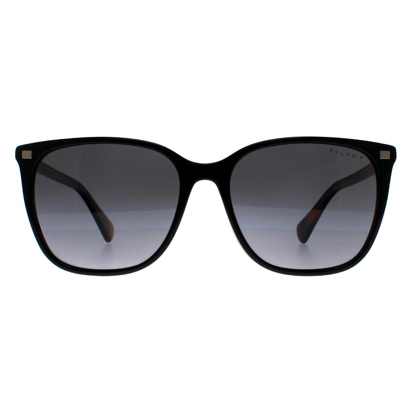 Ralph by Ralph Lauren Sunglasses RA5293 6037T3 Black Havana Grey Faded Polarized - Image 8