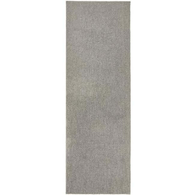 The Rugs Grey Eco-Friendly Soft Washable Mat And Runner - 50X150 Cm