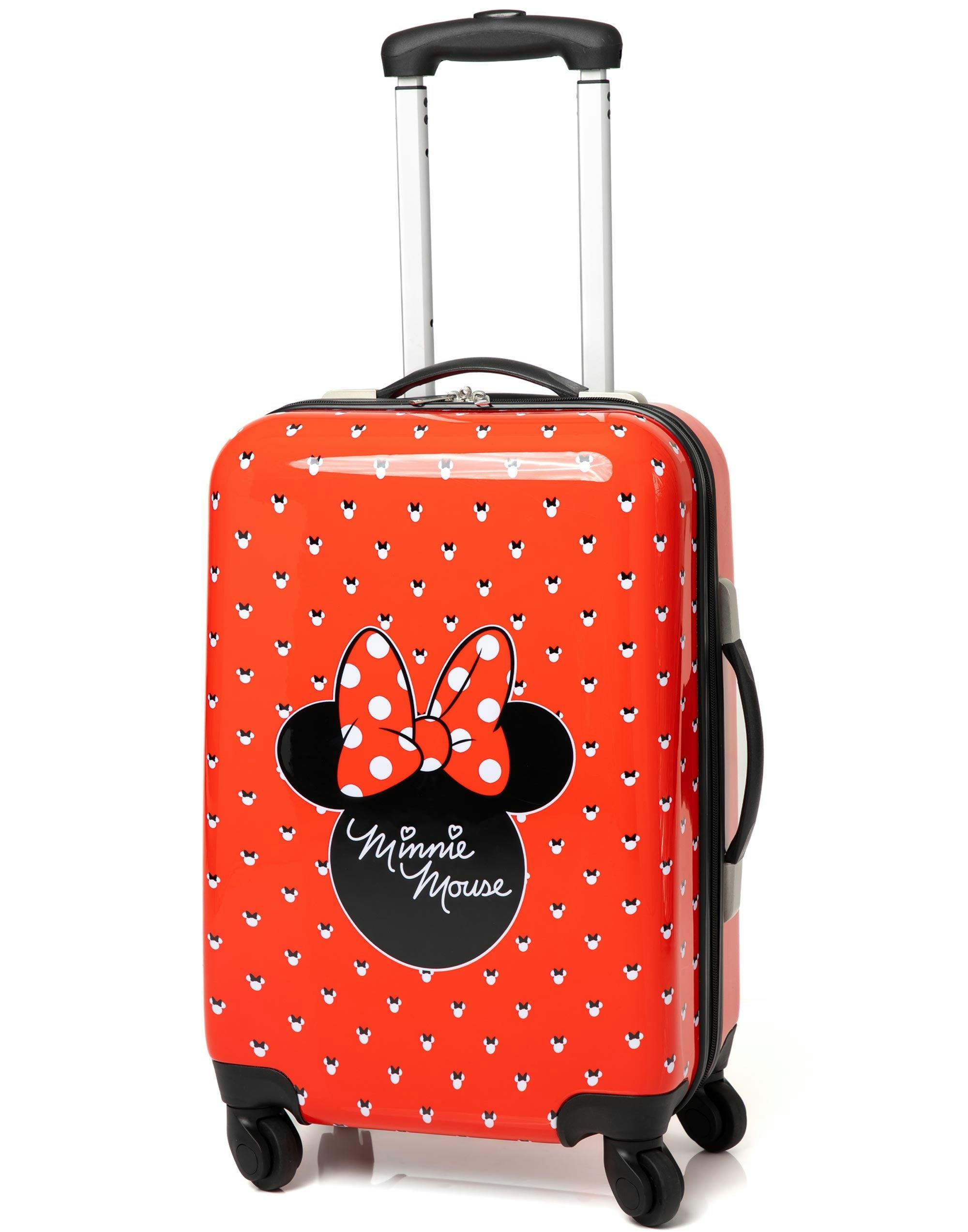 Vanilla Underground Women's Red Disney Minnie Mouse Small Suitcase - Small
