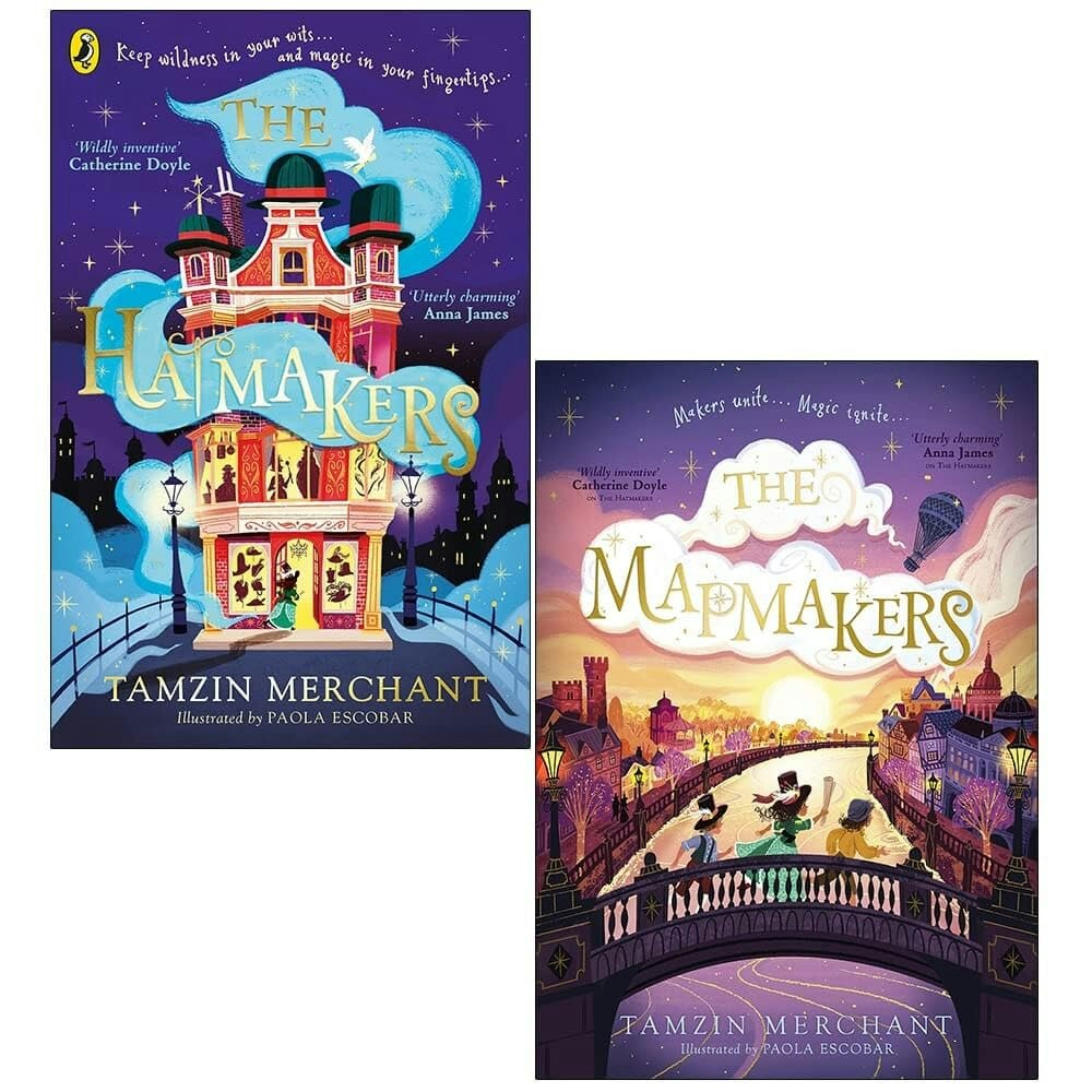 Penguin Random House The Hatmakers Series 3 Books Collection Set (The Hatmakers, The Mapmakers & The Troublemakers)