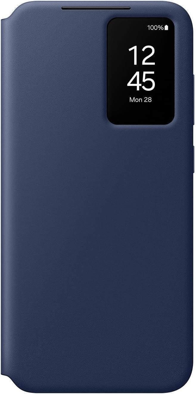 Samsung Blue Galaxy S24 Fe Smart View Wallet Case Ef-Zs721clegww
