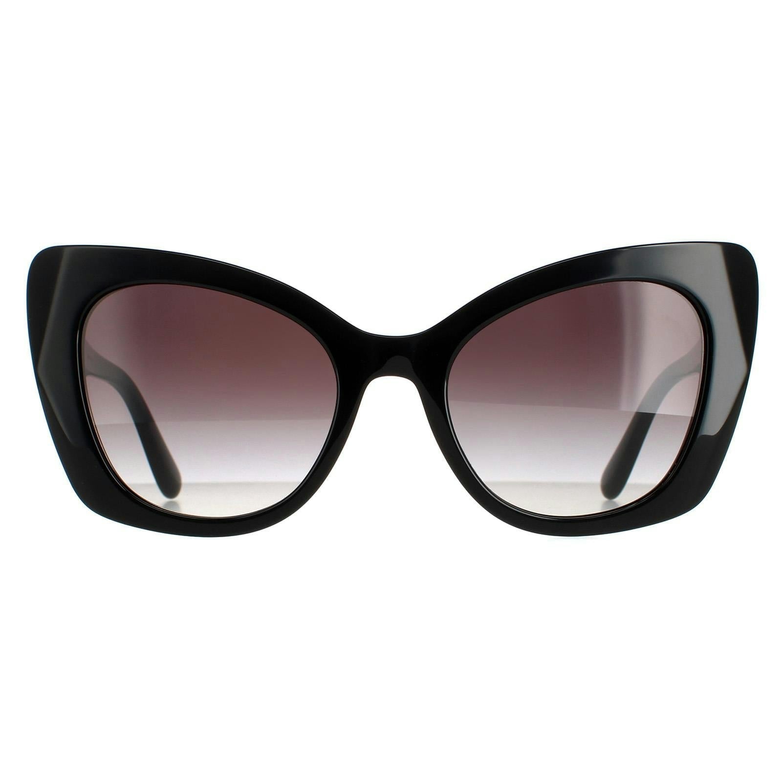 Dolce & Gabbana Oversized Sunglasses - Black - Image 12