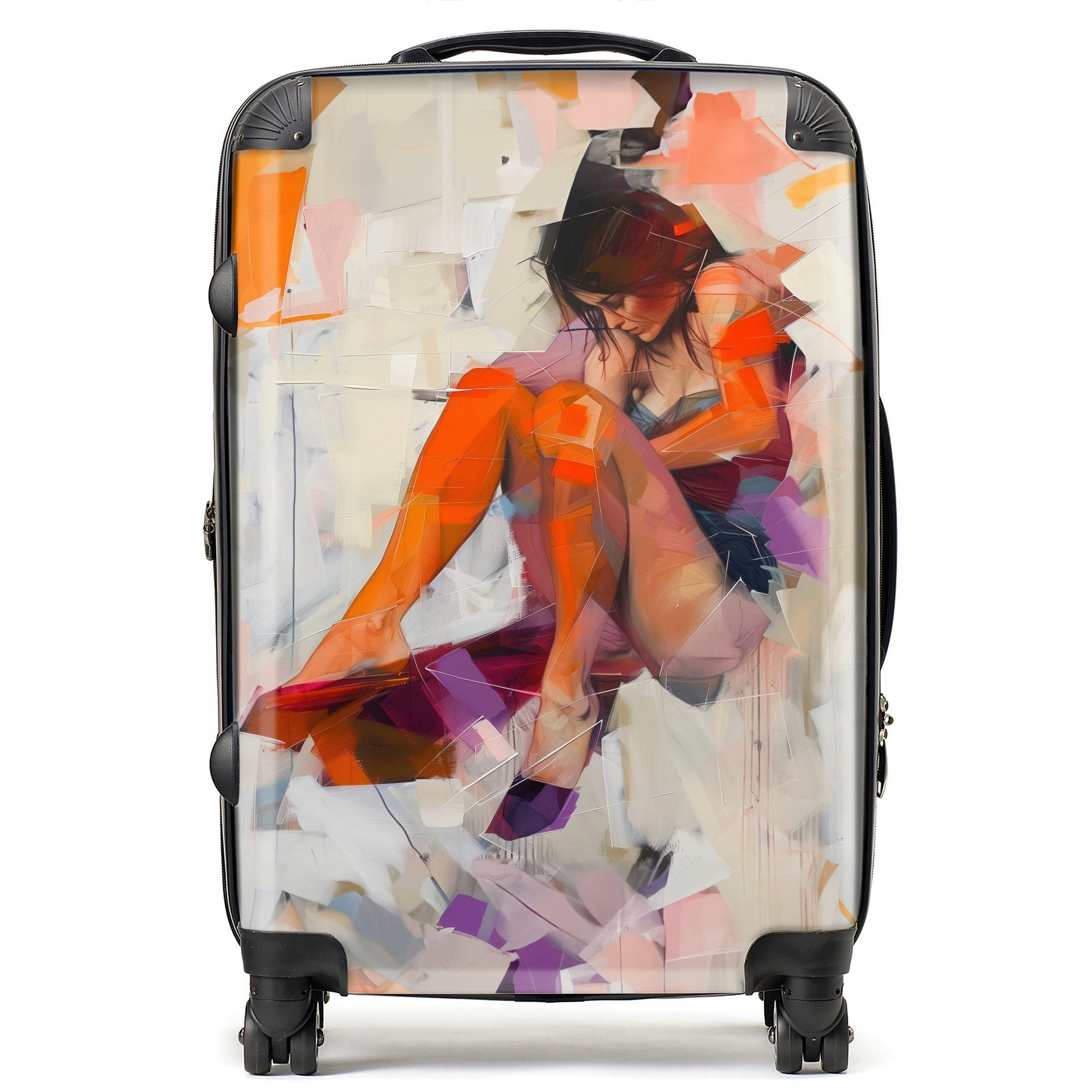 Warren Reed Poised In Reflection Suitcase - Medium