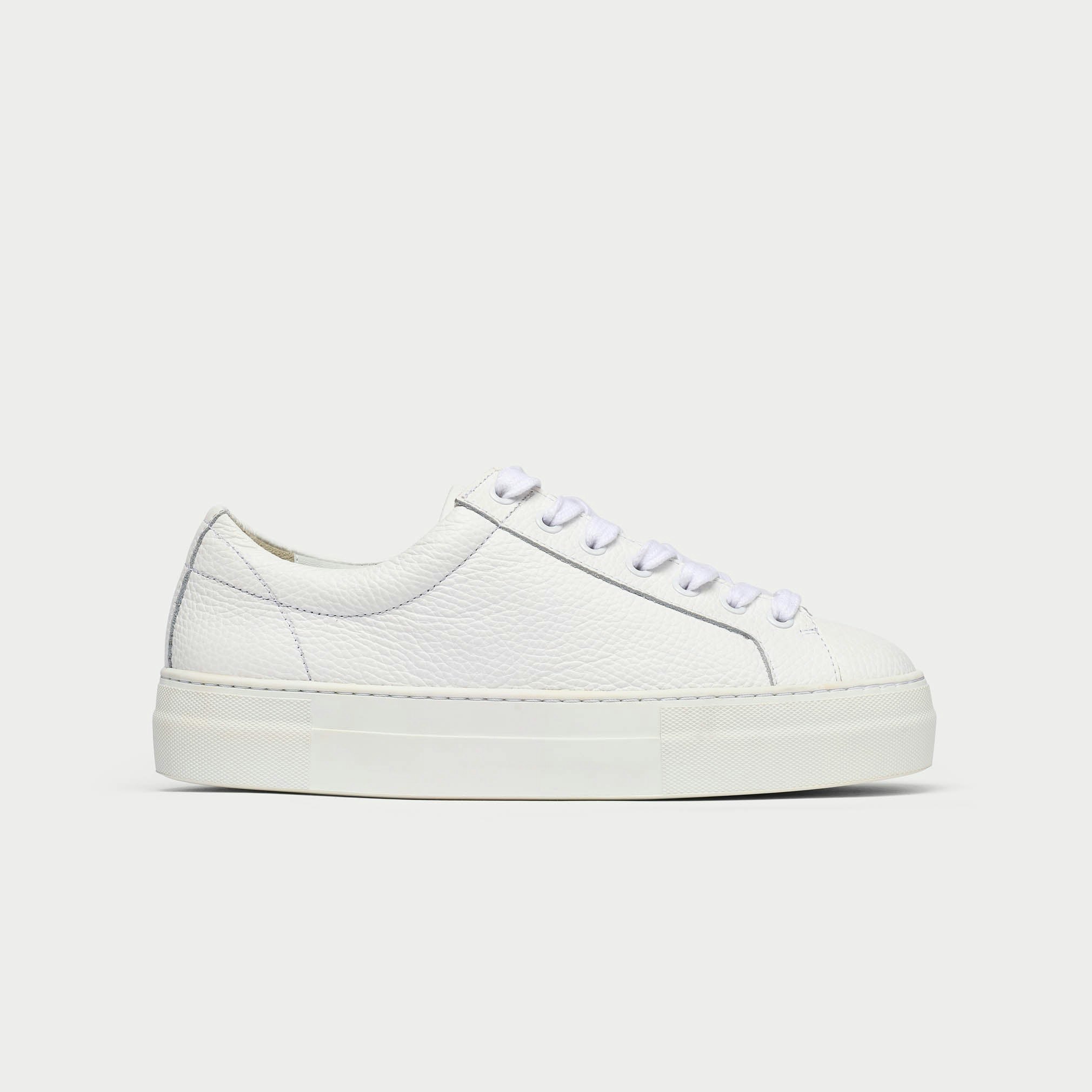 Calla White Saturn Trainers For Bunions & Wide Feet - Leather - Uk 5 / Eu 38