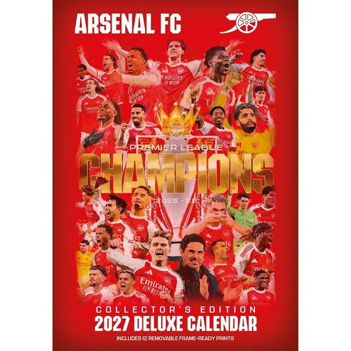 Arsenal FC Collector's Edition A3 Calendar for 2027 - Image 6