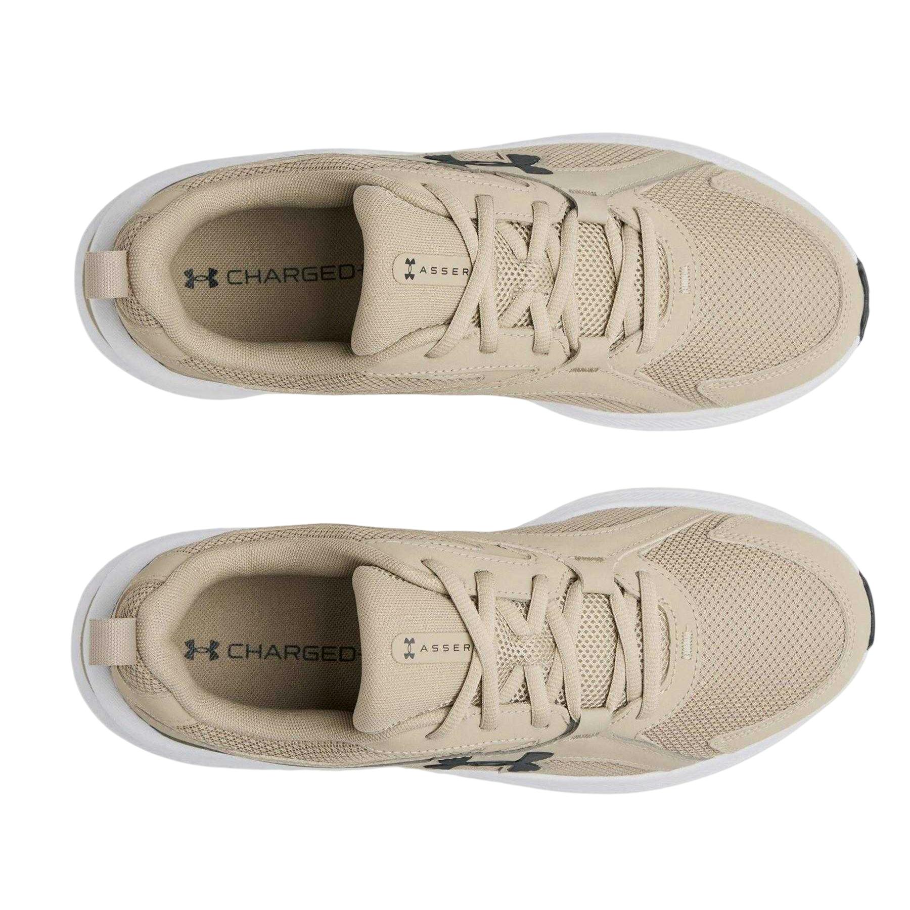 Under Armour Men's Assert 11 Trainers - Khaki - 10 Uk - Khaki - 100% Mixed