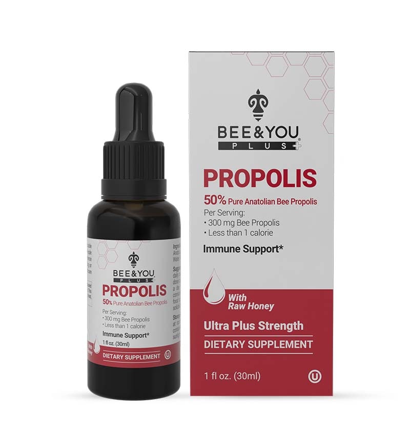 Bee & You Grain Propolis Extract %50+Raw Honey 30Ml - 30Ml
