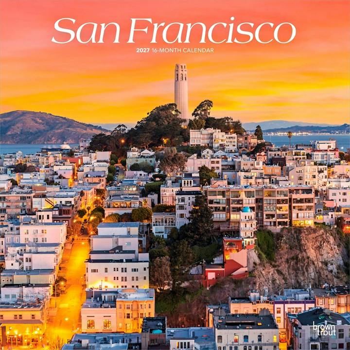 San Francisco 2027 12 X 24 Inch (Hanging) Monthly Square Wall... - 9798330714483 - Image 6