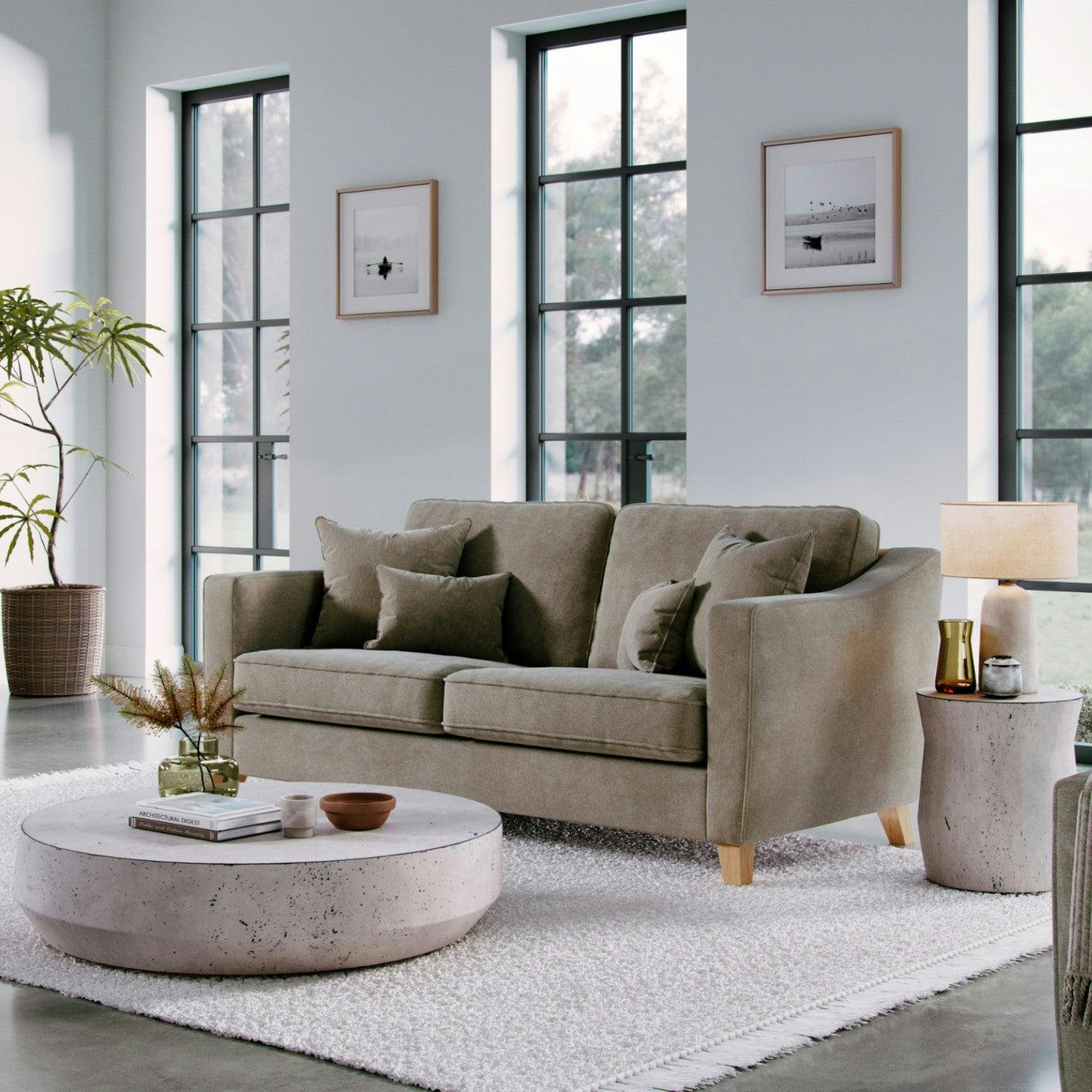 The Great Sofa Company The Elton Medium Sofa - Fossil