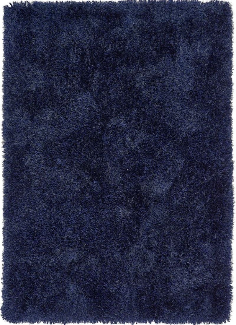 Rackhams Blue Chicago Shaggy Rug - 160X230 Cm