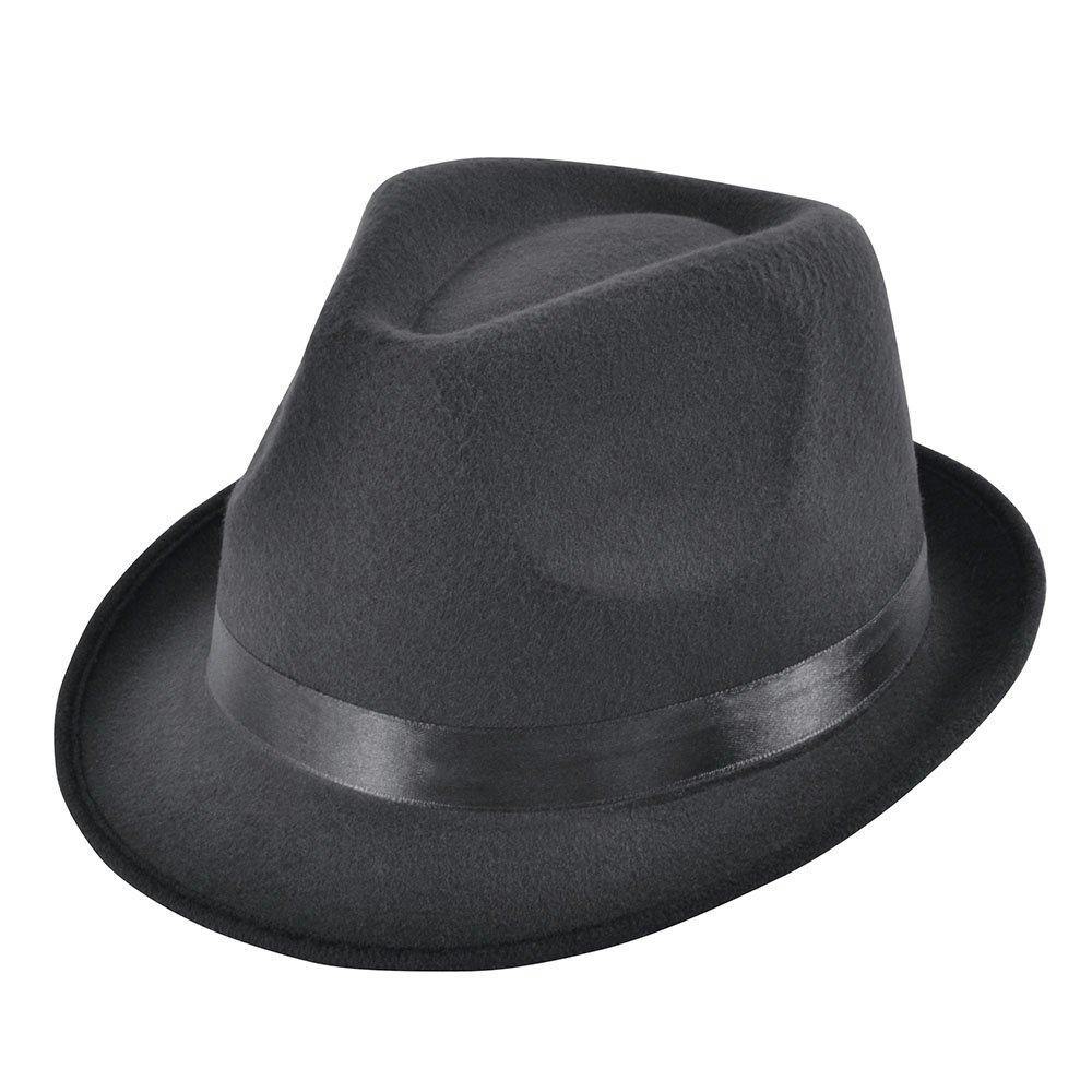 Bristol Novelty Unisex Black Adults Deluxe Blues Style Hat - One Size