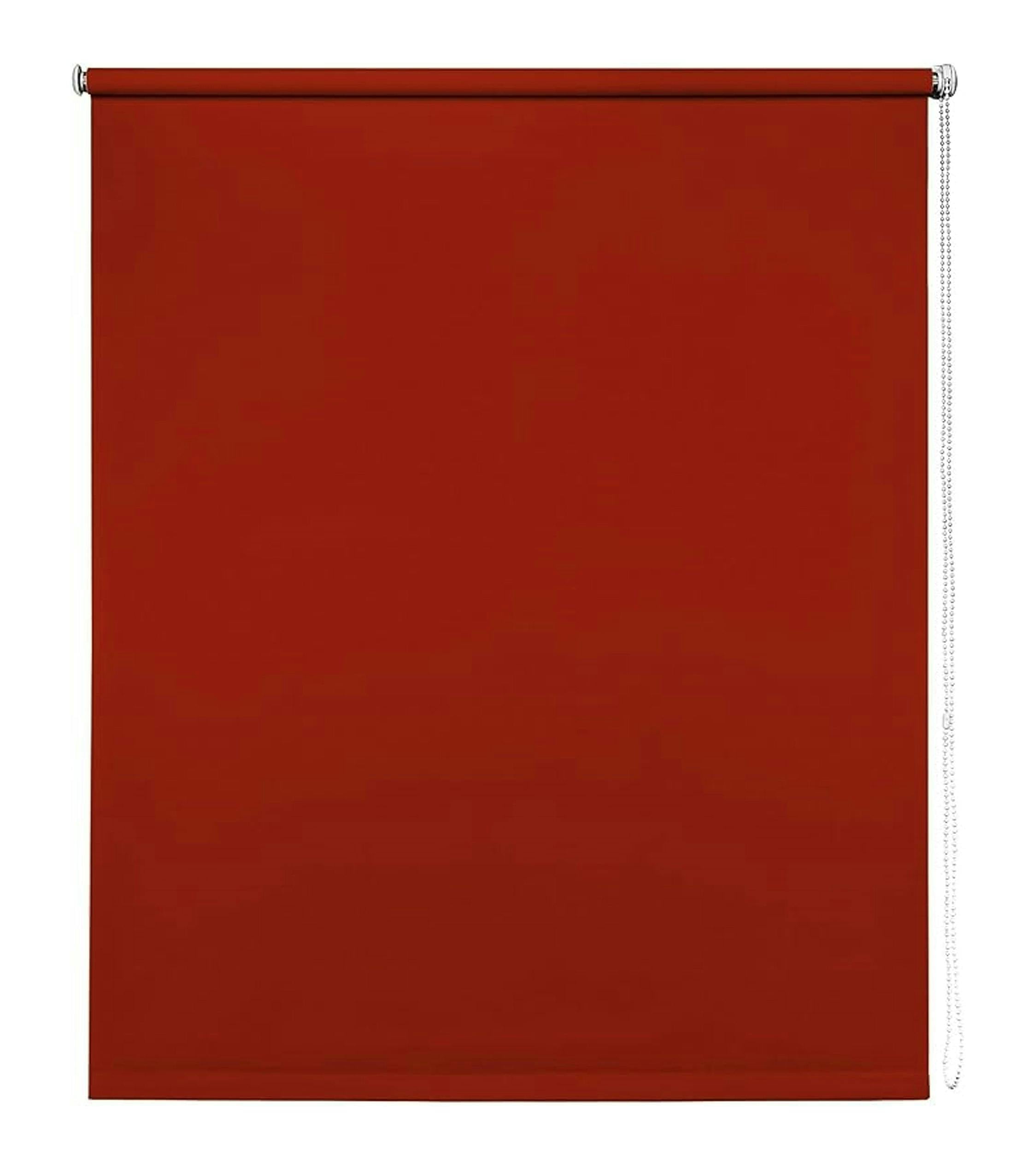 Rackhams Red Trimmable Thermal Blackout Roller Blinds - 130Cm