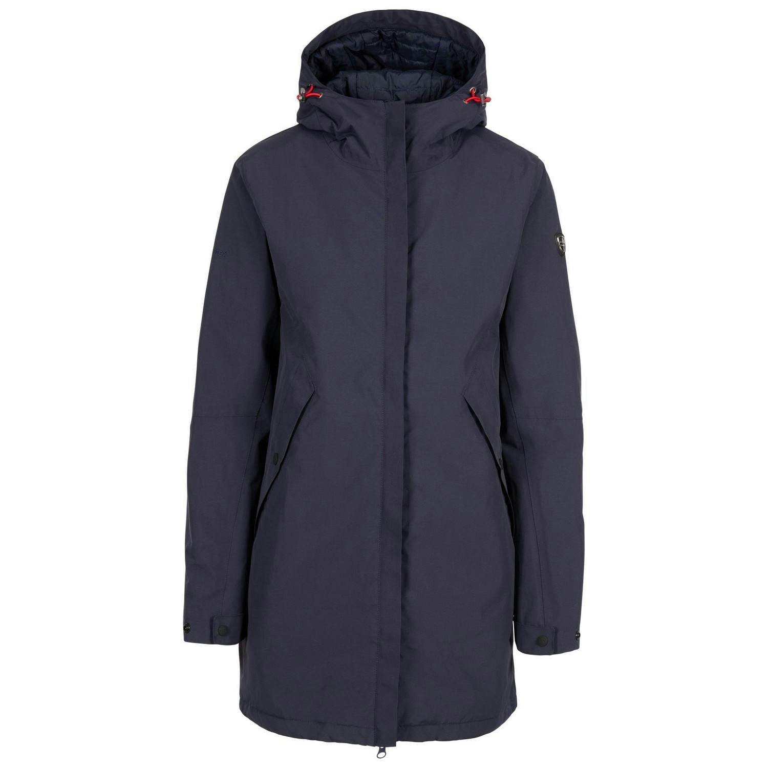 Trespass Women's / Overcast Tp75 Waterproof Jacket - Navy - 3XL - Navy - 100% Polyamide Pu Coating