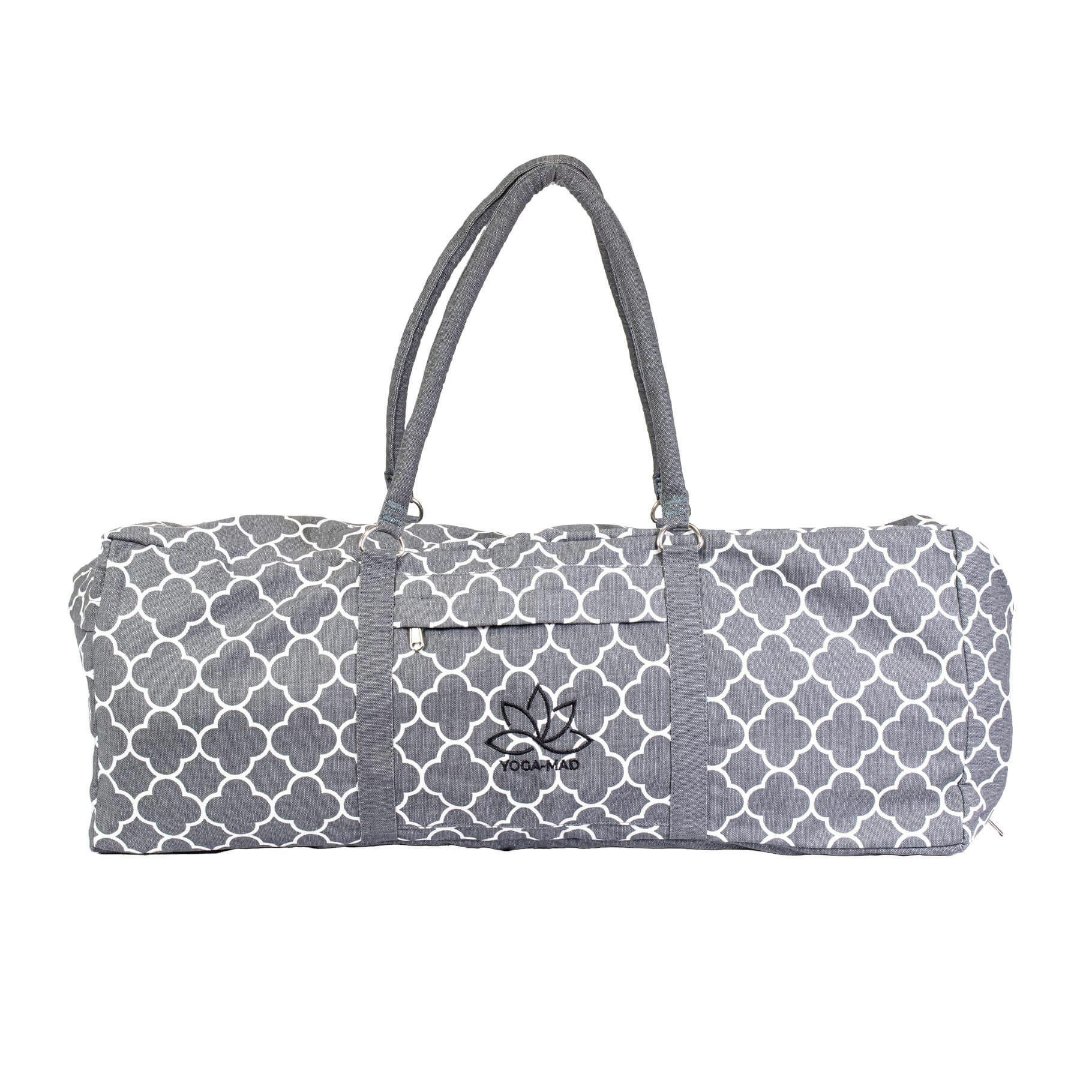 Fitness Mad Grey Deluxe Yoga Kit Bag