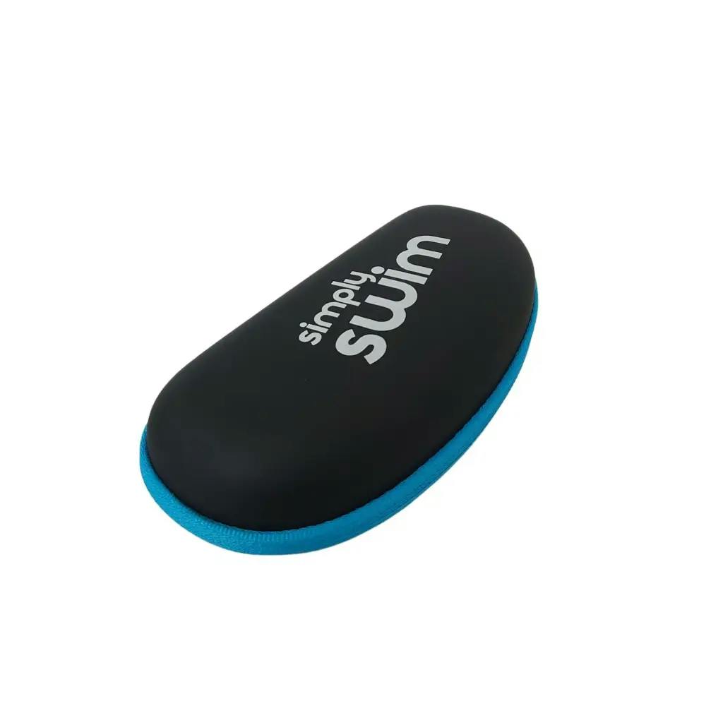 Simply Swim Light/Blue Soft Touch Swim Goggle Case