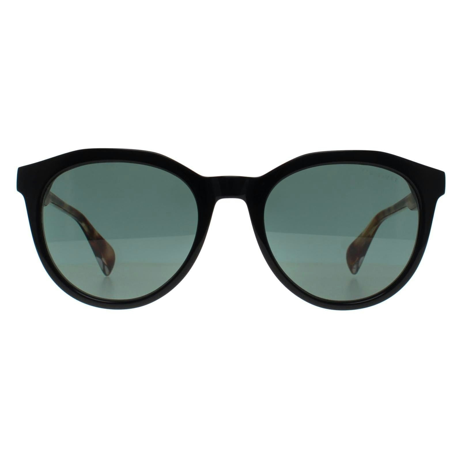 Ted Baker Unisex Black Tb1721 Finley And Tortoise Sunglasses