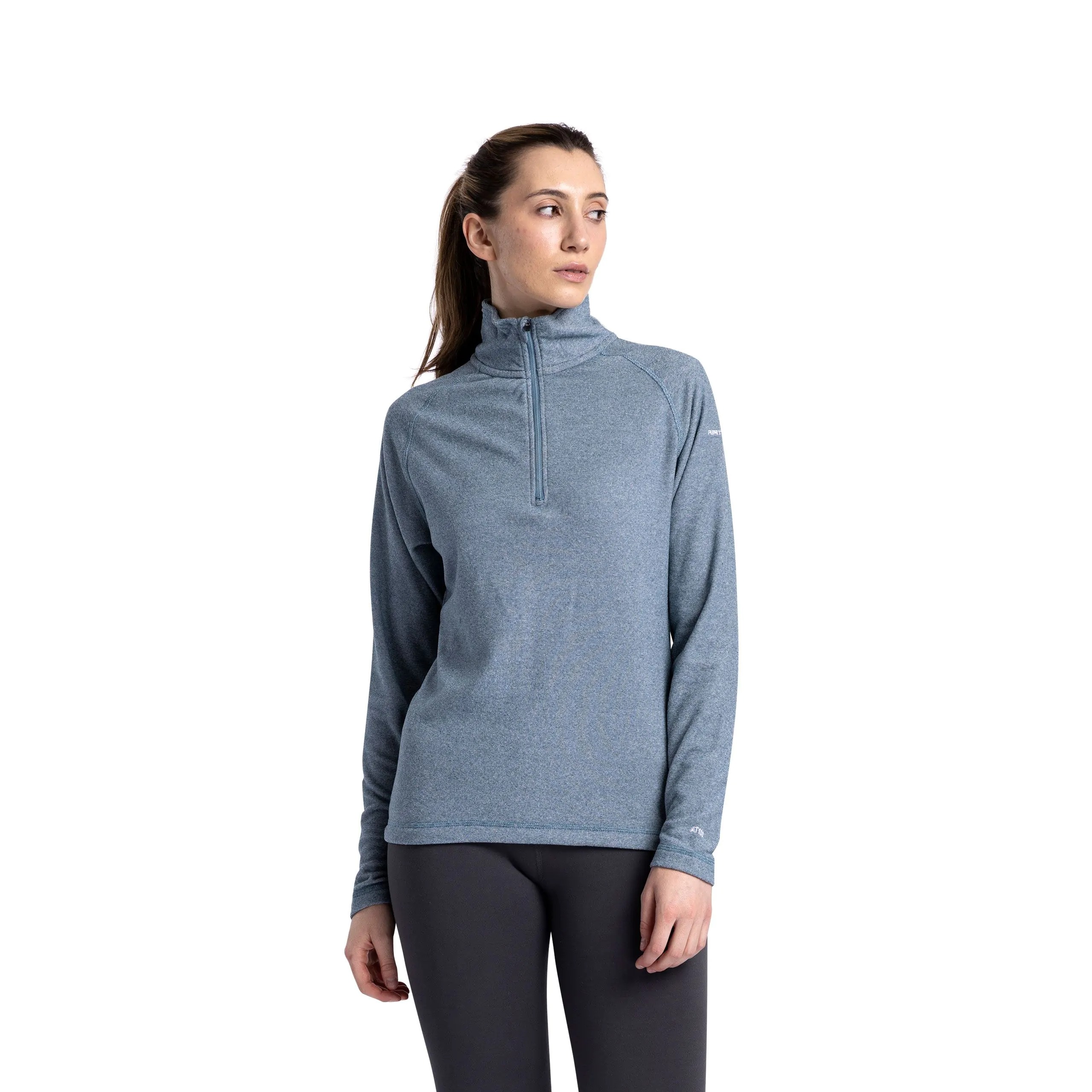 Trespass Women's Blue Meadows Fleece - Storm - Storm - Small