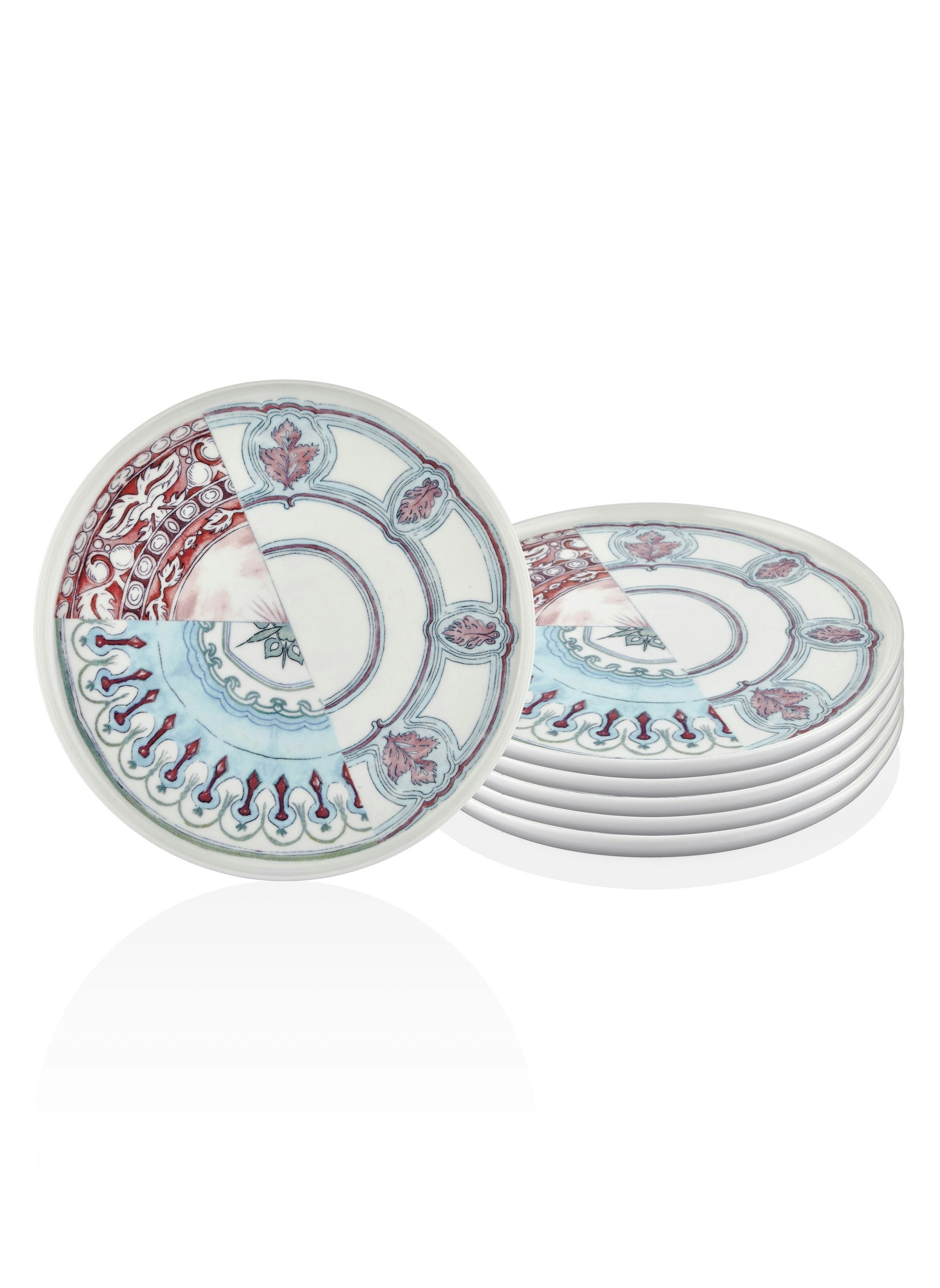 Rozi Kintsugi Collection Dinner Plates (Set Of 6) Size 6