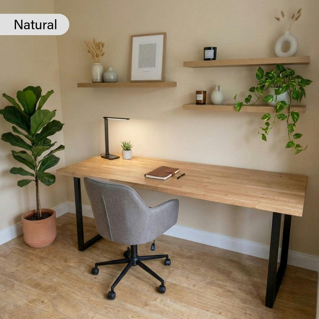 Trl Furniture Staved Oak Office Desk - 110 - 60