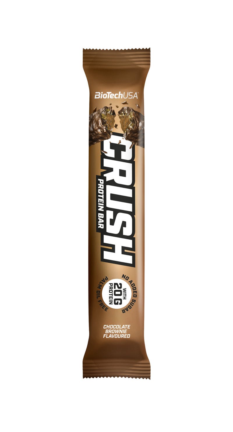 Biotechusa Crush Bar, Chocolate Brownie - 12 X 64G - Image 2