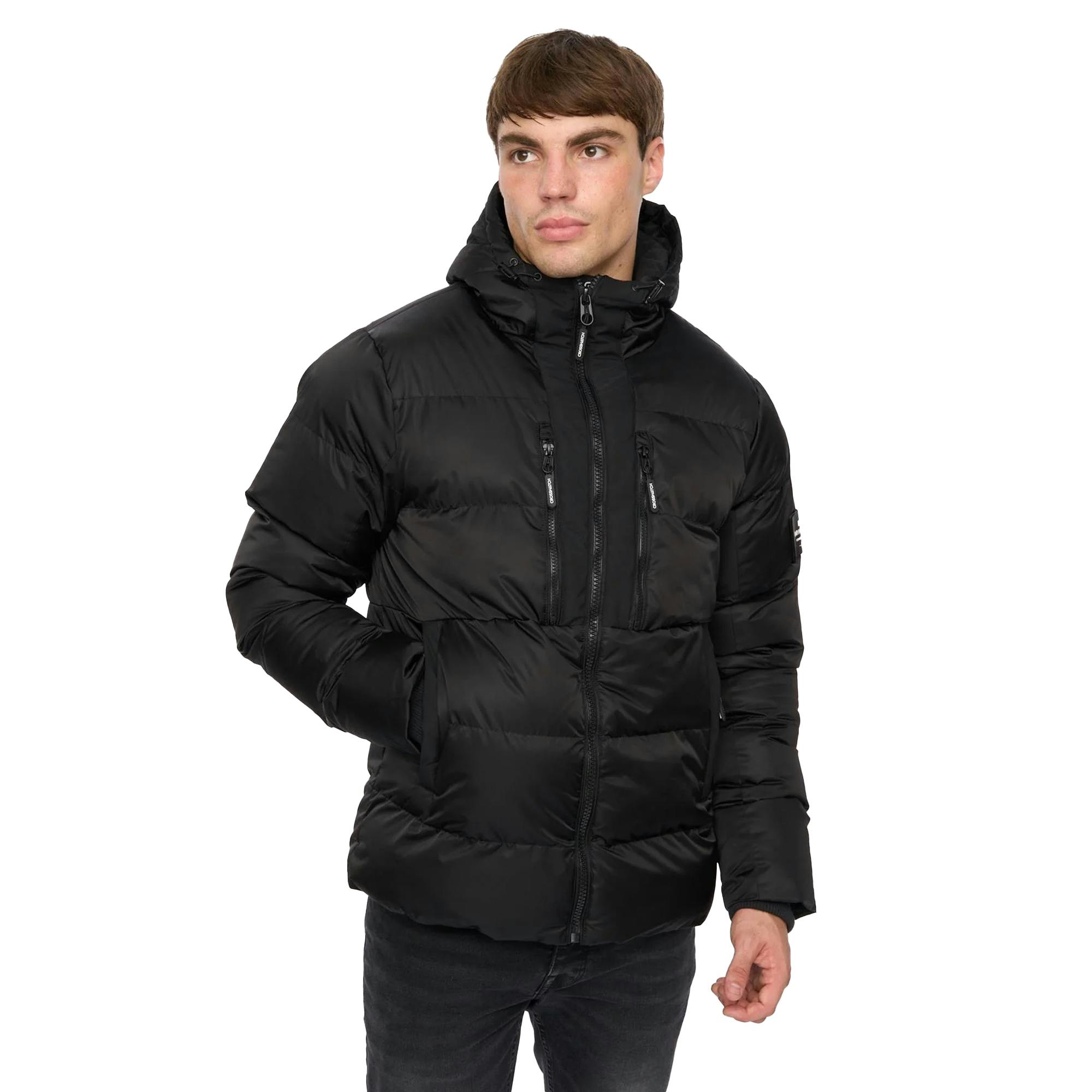 Crosshatch Men's Black Chimmax Jacket - Xl - 100% Polyester