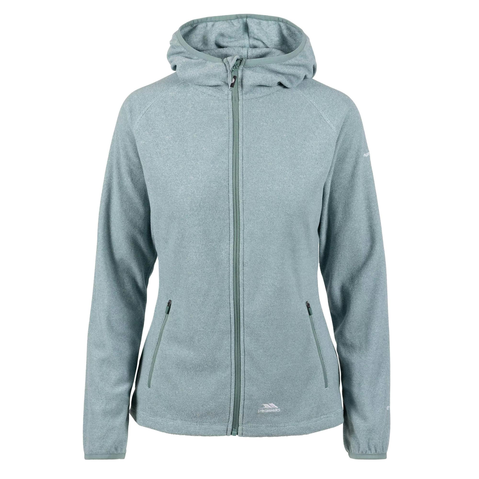 Trespass Women's Jennings Fleece Jacket in Teal | Size: Large - Image 3