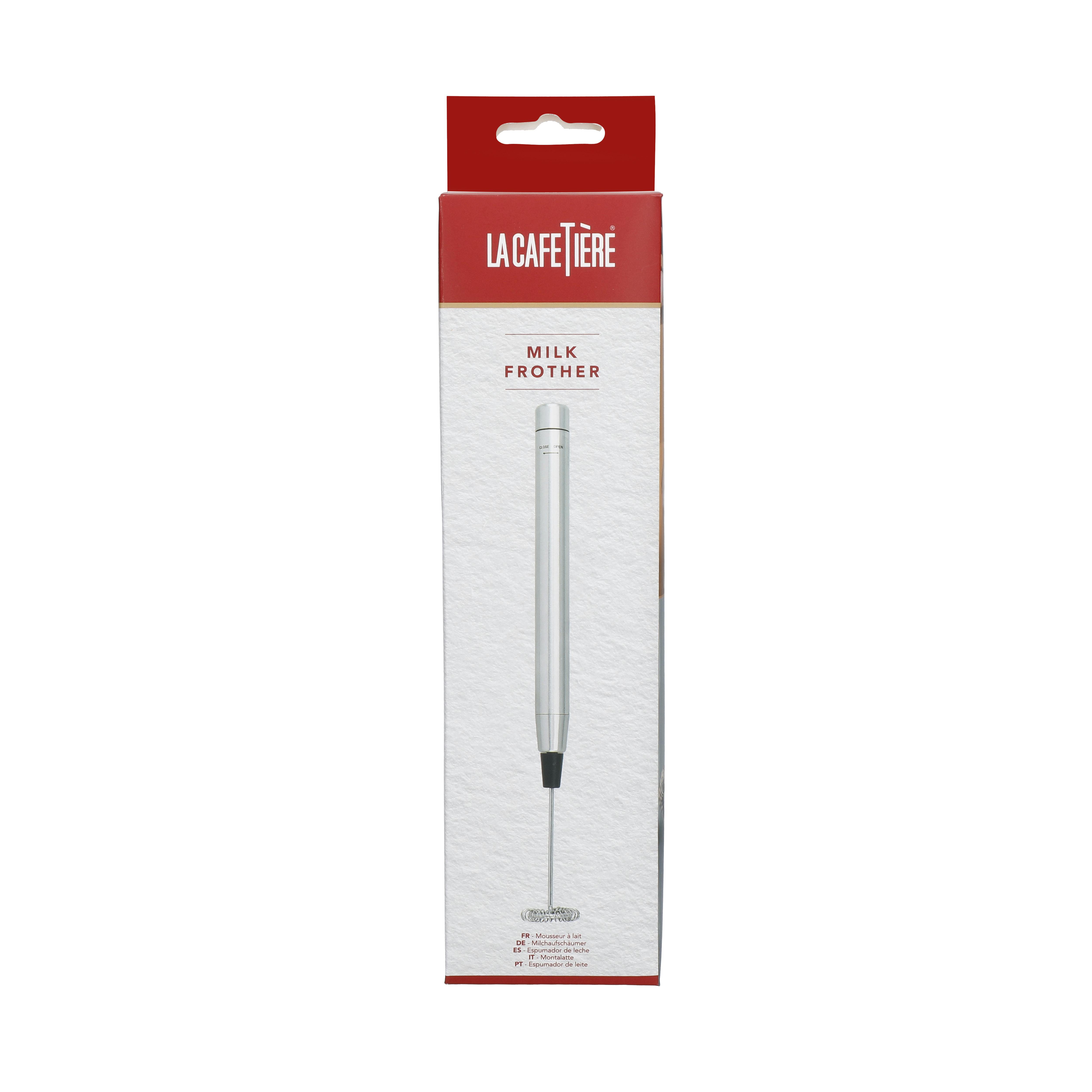 La Cafetière Silver Handheld Coffee Frother, Stainless Steel - Stainless Steel - Milk Frother