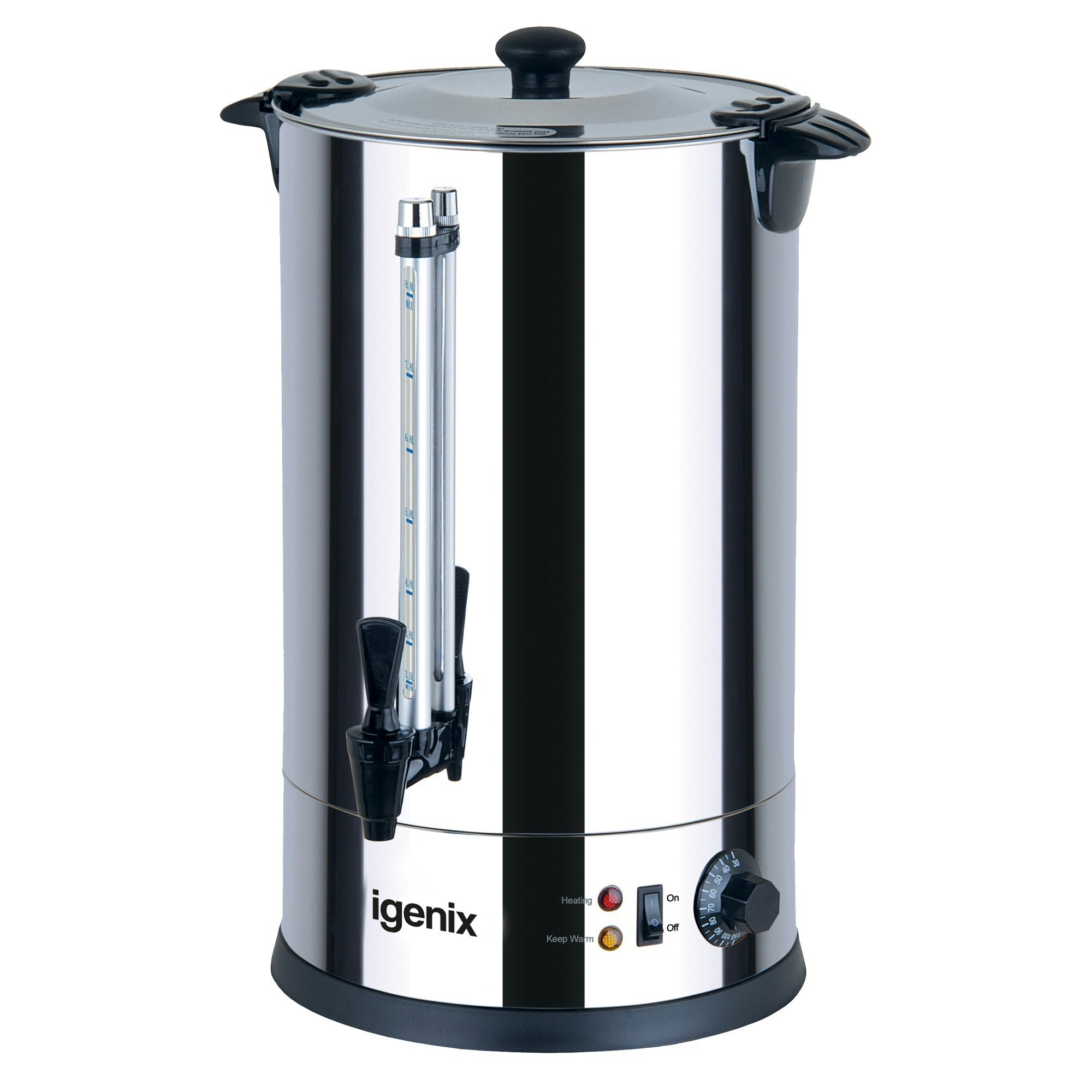 Igenix 30 Litre Catering Urn, Hot Water Boiler