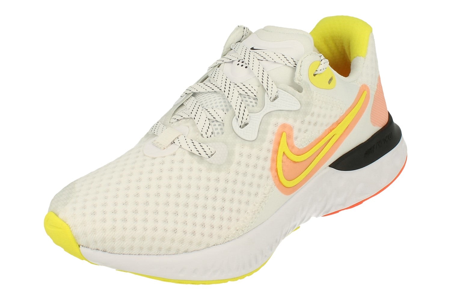 Nike Women's White Renew Run 2 Cu3505 102 - Uk 4 | Us 6.5 | Eu 37.5