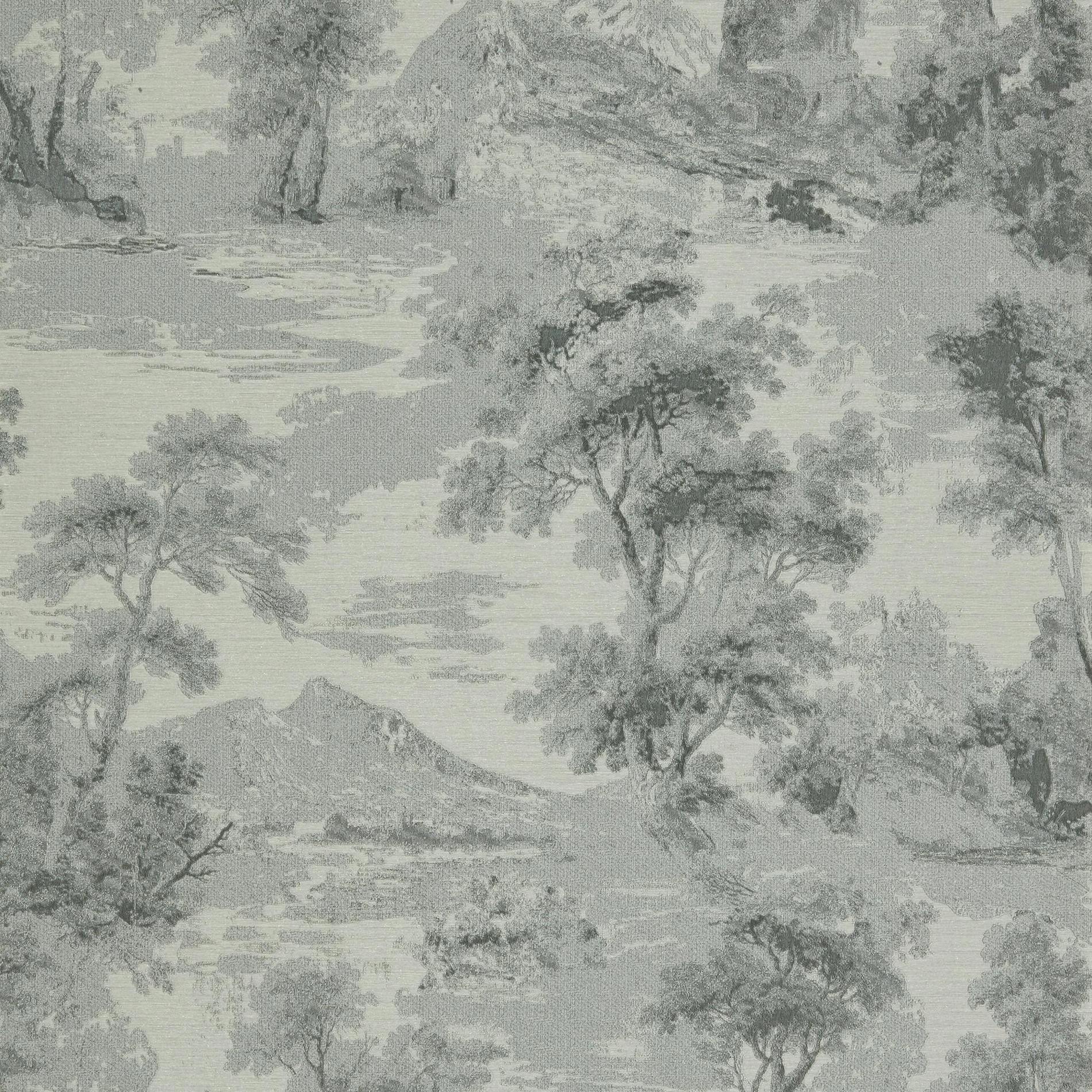 Rackhams Green Shibui Forest Wallpaper - Laurel - 10M