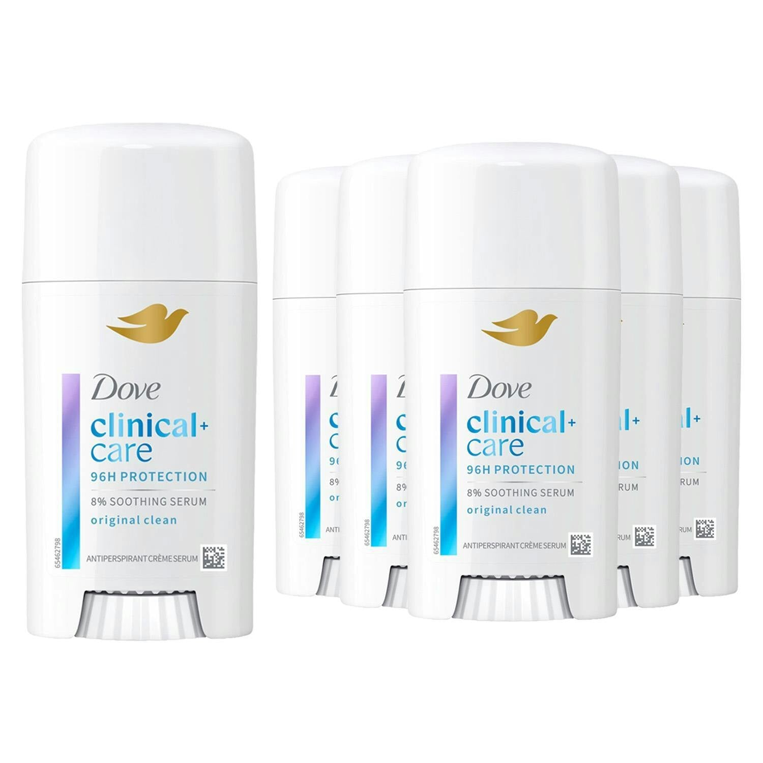 Dove Cream Clinical + Care Anti-Perspirant Serum, 60Ml 6 Pack, Original Clean - Image 7