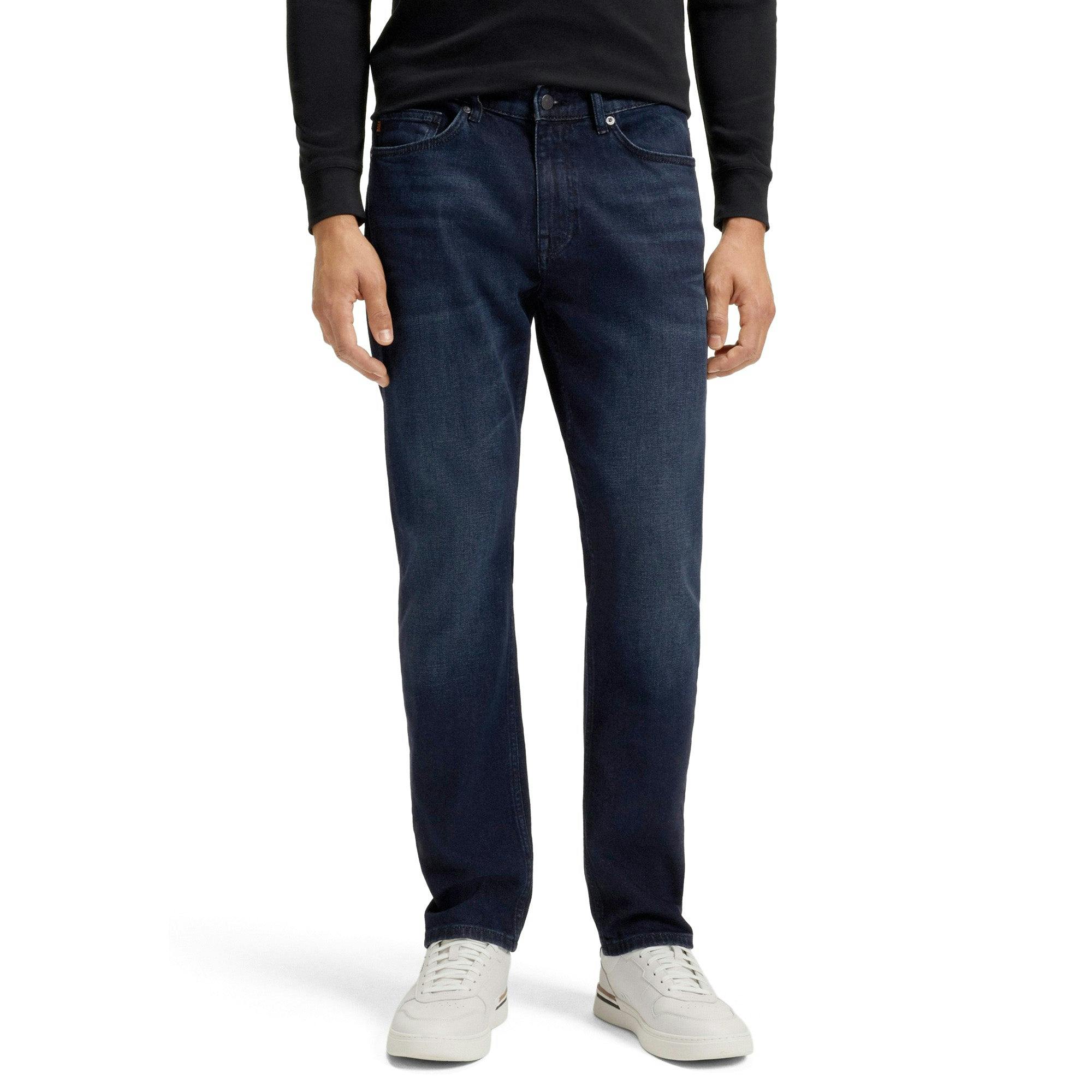 Boss Dark/Blue New Delaware Slim Fit Jeans - Horizon Stretch - 38/30