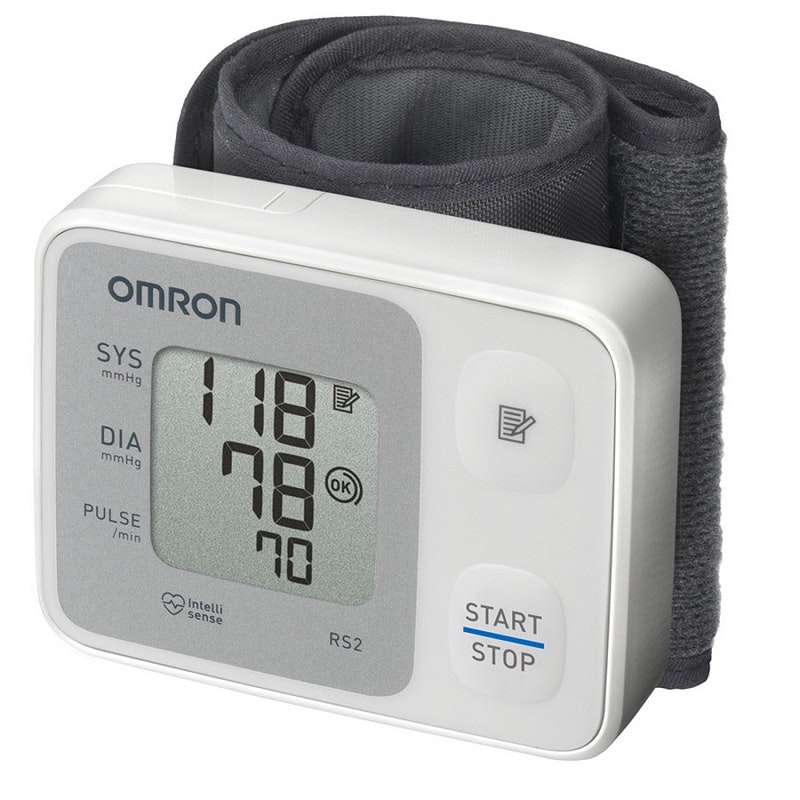 Omron Rs2 Wrist Blood Pressure Monitor (Hem-6161-E)