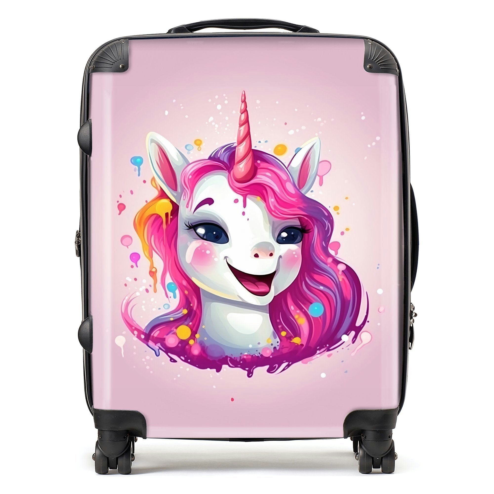 Warren Reed Happy Unicorn Splashart Suitcase - Large