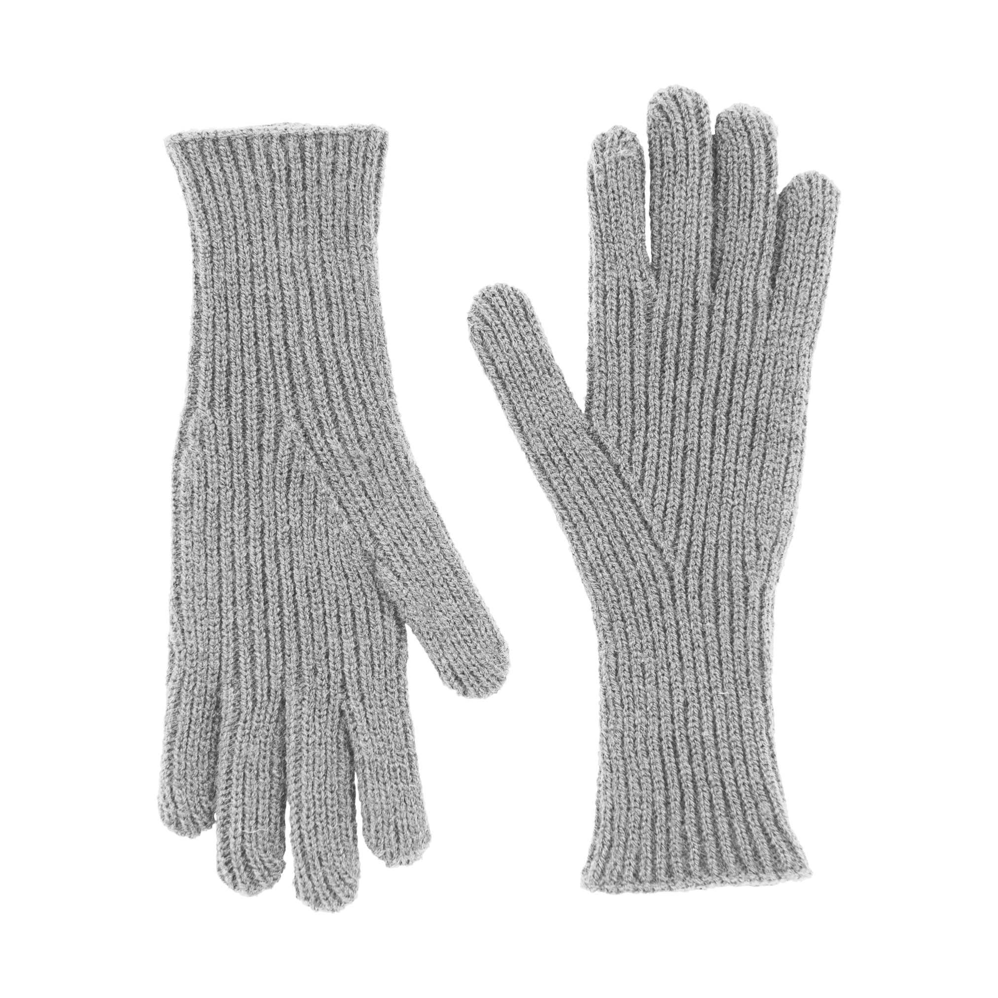 Heritage Traditions Men's Grey Billy Fisherman Rib Gloves - Marl