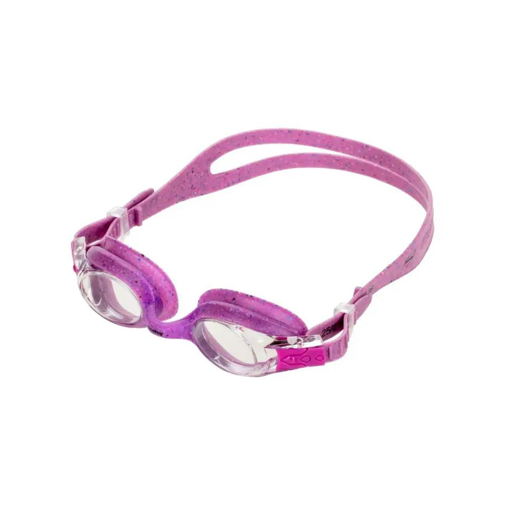 Fashy Purple Spark I Junior Swim Goggles - /Clear