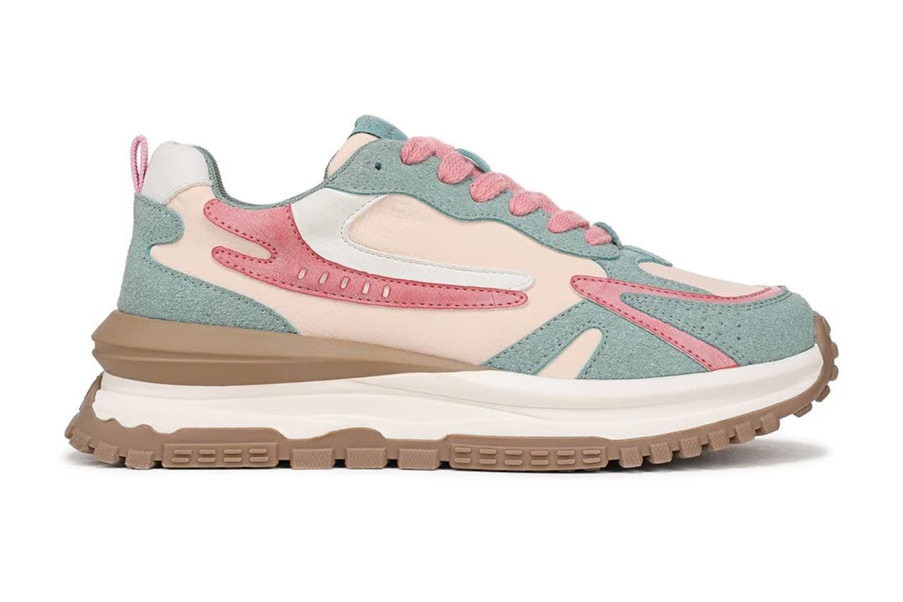 Blowfish Malibu Women's Watermelon Retro Lace-Up Sneakers -Leo - Watermelon - Uk 4 | Eu 36.5 | Us 6.5