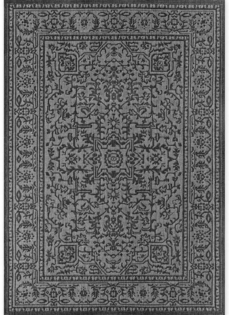 Hanse Home Black Kona Reversible Rug – Indoor & Outdoor - 160X230 Cm