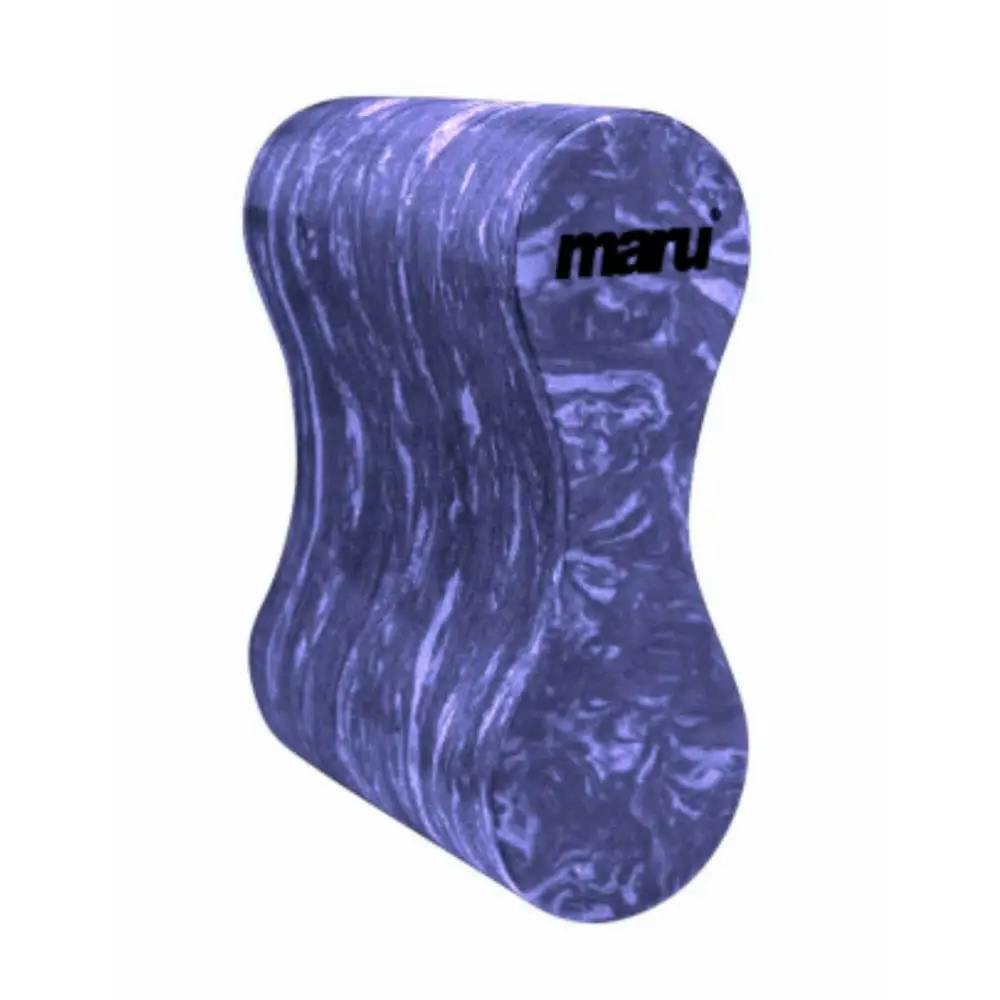 Maru Dark/Purple Adult Swirl Pull Buoy - Purple