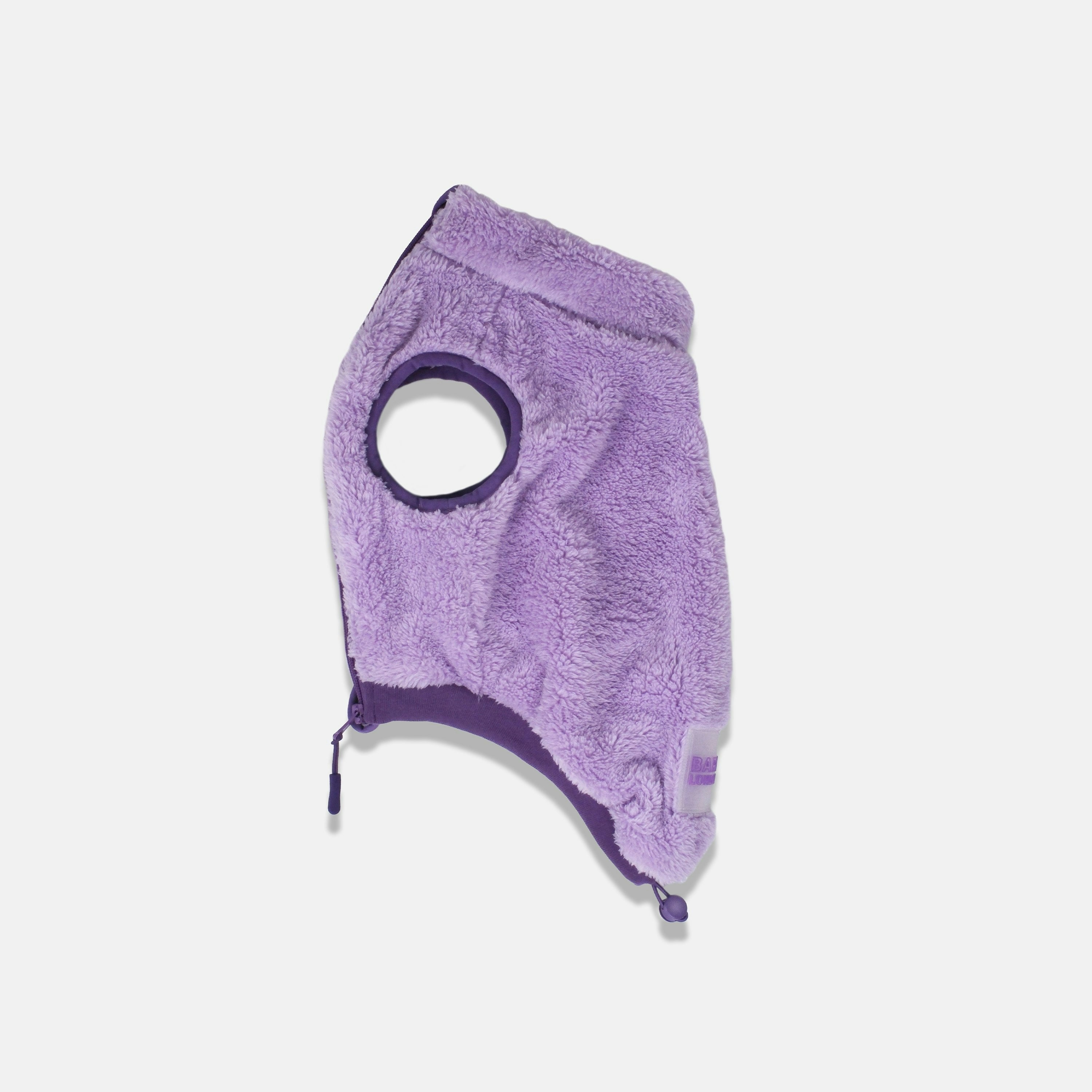 Barc London Lilac Sherpa Fleece Dog Vest - Xxl