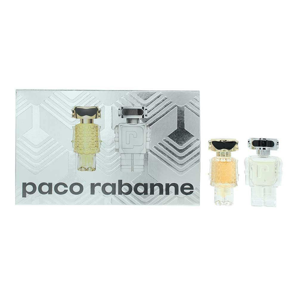 Paco Rabanne Miniature Gift Set Phantom 5Ml Edt & Fame 4Ml Edp Unisex - Image 11