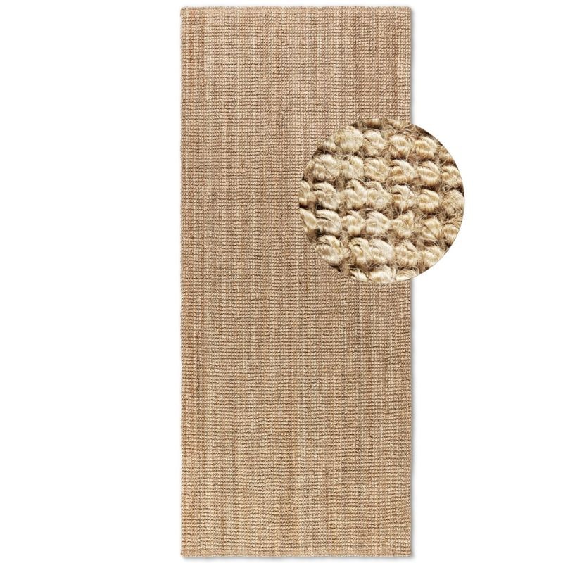 Hanse Home Beige Handwoven Jute Rug – Natural Colour - 80X200 Cm