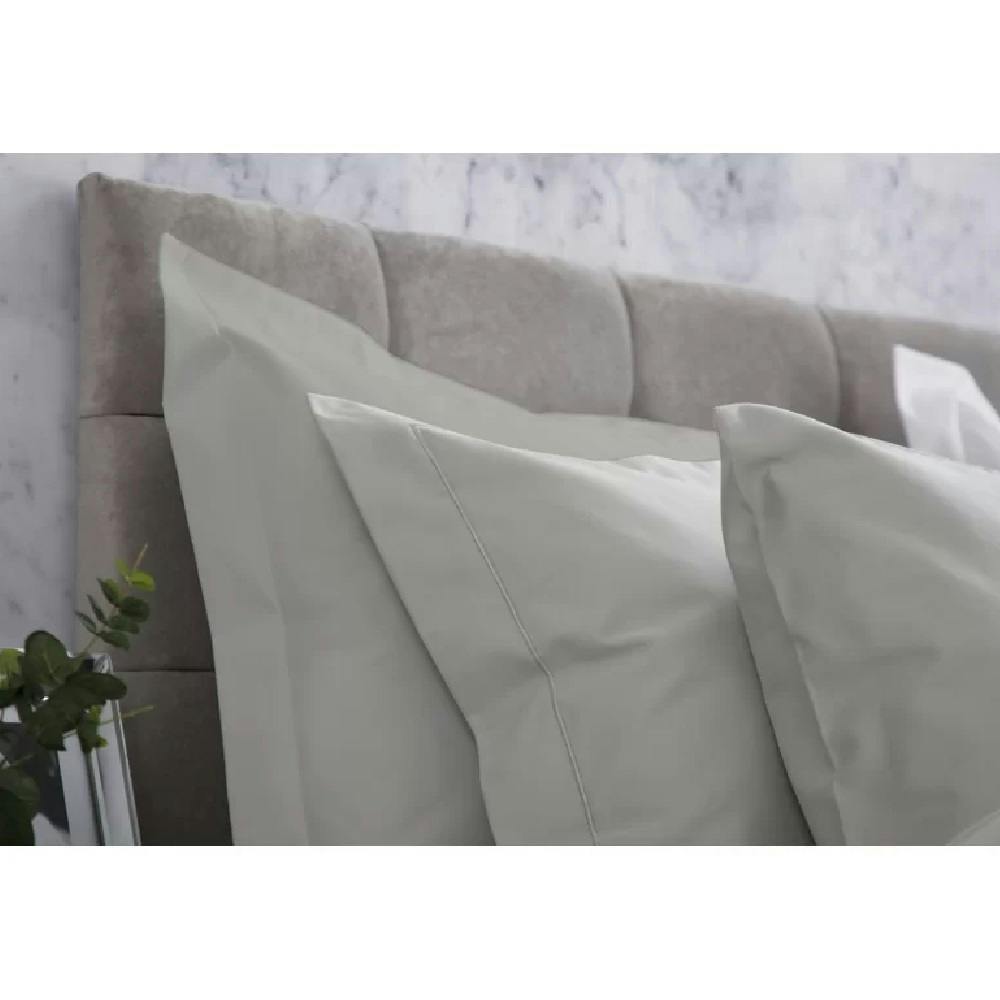 Belledorm Ultimate 1200 Thread Count Continental Pillowcase - Platinum - One Size - Platinum - 100% Cotton