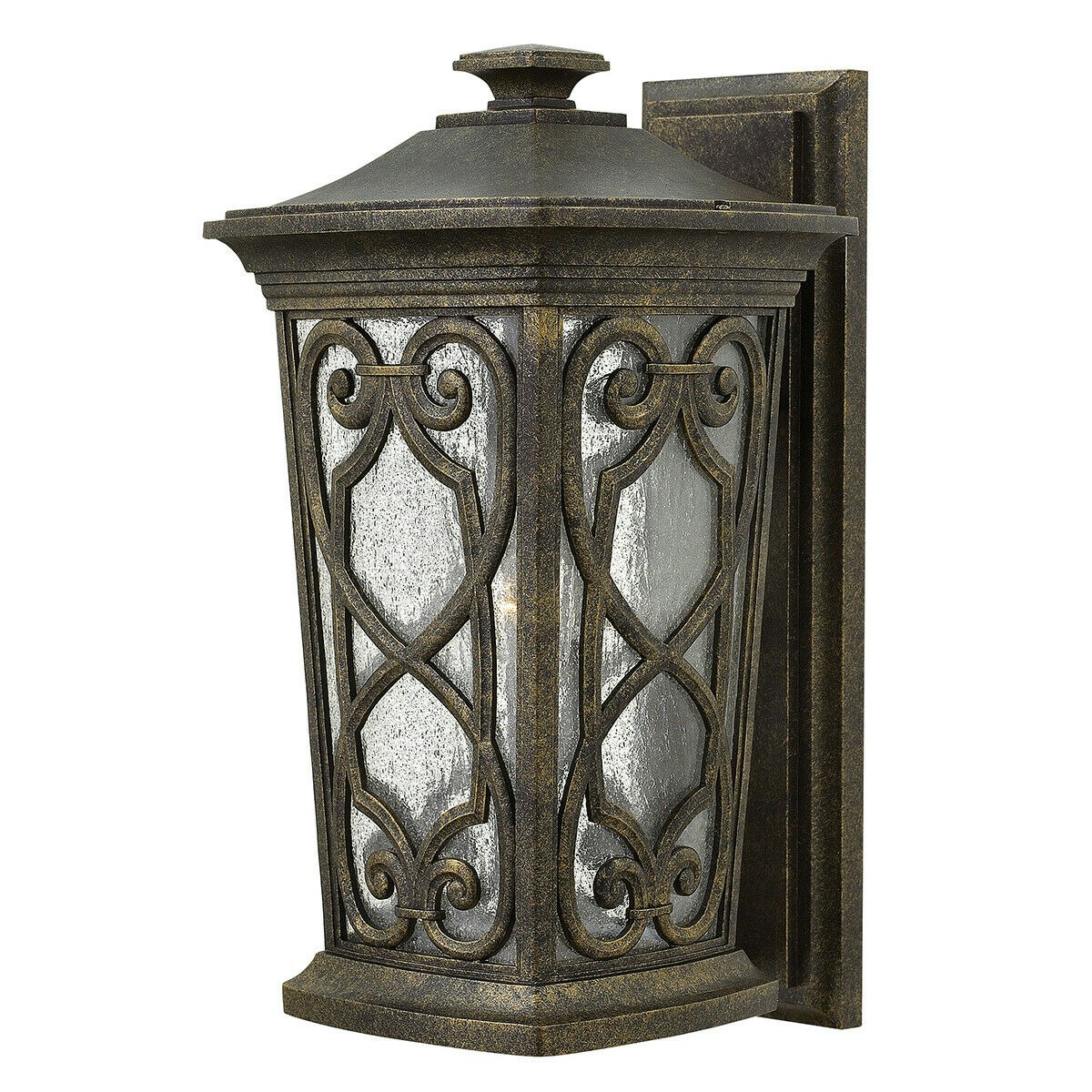 Rackhams Light Outdoor Ip44 Wall Sconce Autumn Led E27 100W Bulb External D01271